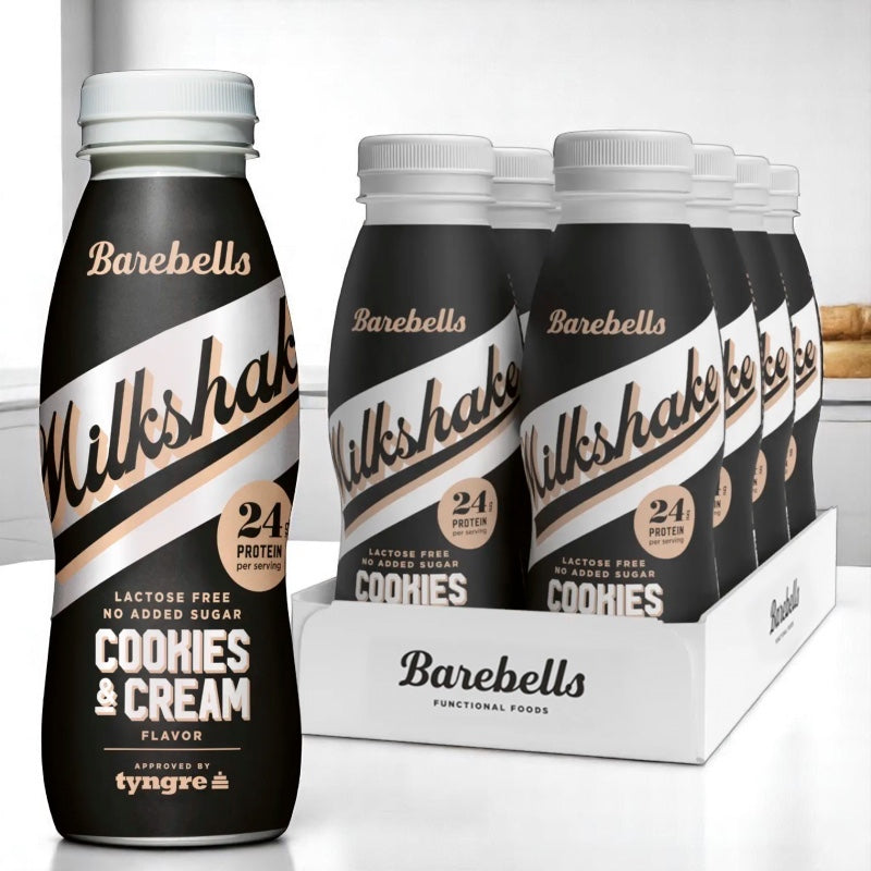 BAREBELLS - MILKSHAKE - 8 UD X 330ML