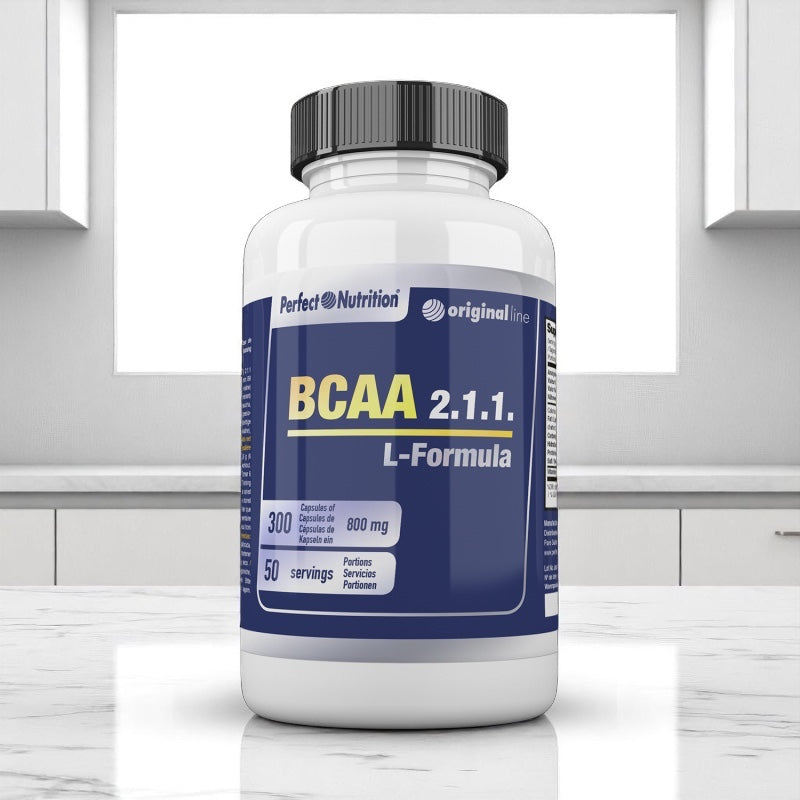 BCAA 2.1.1. L-FORMULA - 300 CAPS.