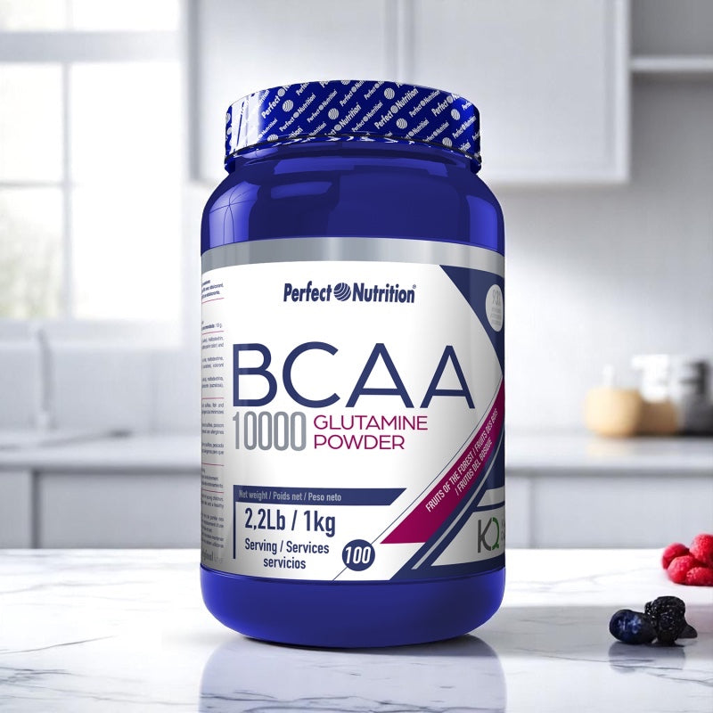 BCAA + GLUTAMINA POWDER - 1 KG.