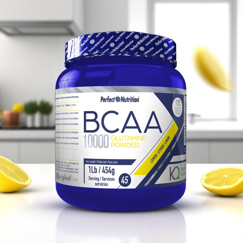 BCAA + GLUTAMINA POWDER - 454 GR.