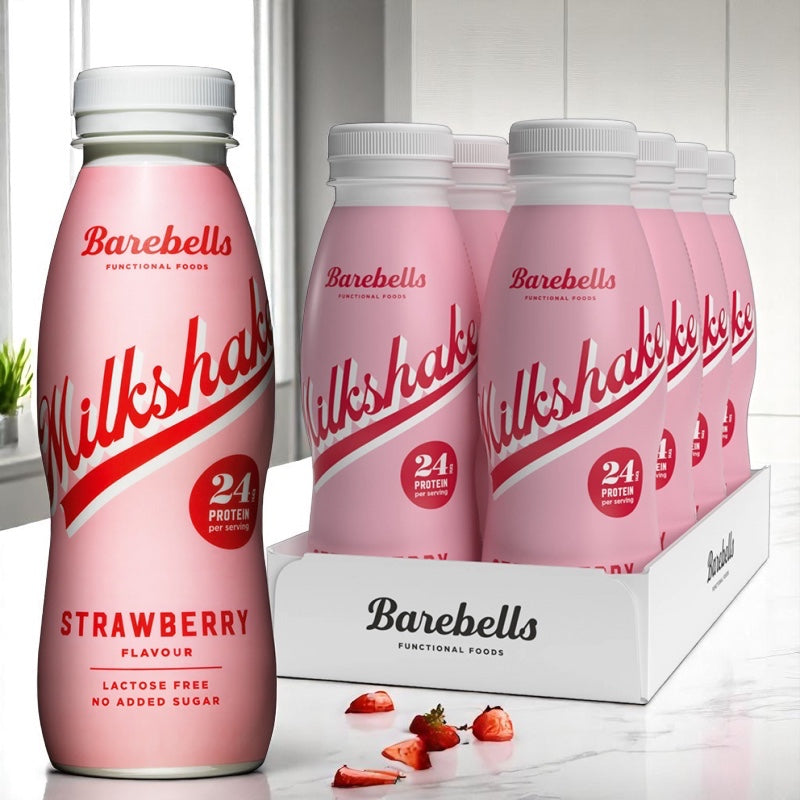 BAREBELLS - MILKSHAKE - 8 UD X 330ML