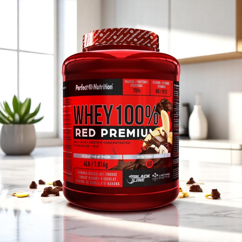 BLACK LINE - WHEY 100% RED PREMIUM - 4 LB.