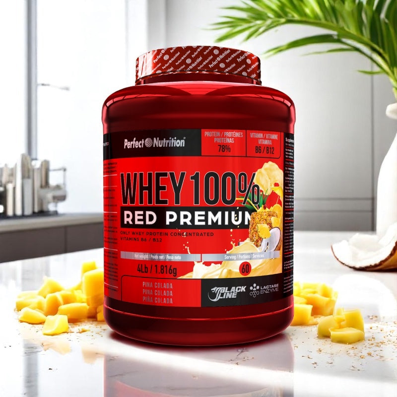 BLACK LINE - WHEY 100% RED PREMIUM - 4 LB.