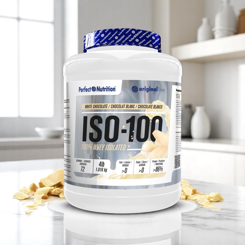 ISO 100 - 100% WHEY ISOLATED - 4LB