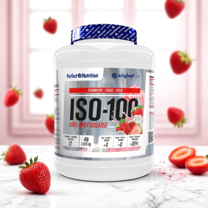 ISO 100 - 100% WHEY ISOLATED - 4LB
