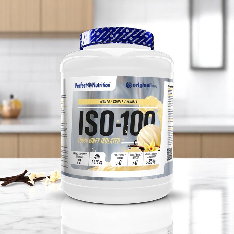 ISO 100 - 100% WHEY ISOLATED - 4LB